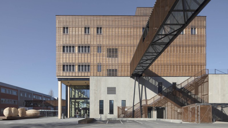 Gjøvik University College ，挪威， Reiulf Ramstad Arkitekter