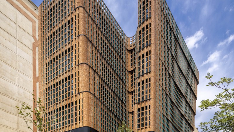 Hitra 办公和商业建筑 ，德黑兰， Hooba Design