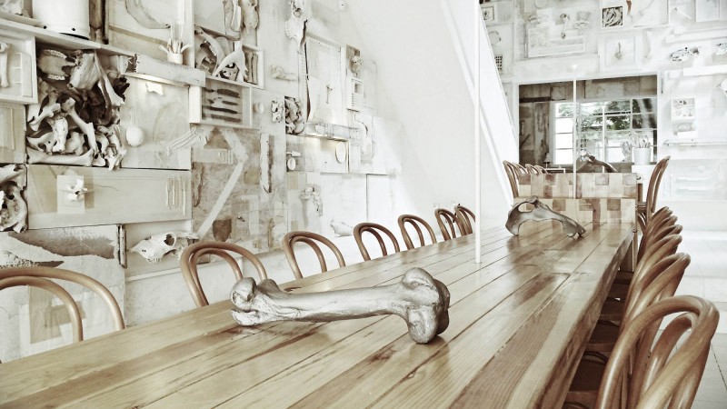 Hueso 餐厅，墨西哥，  Cadena + Asociados