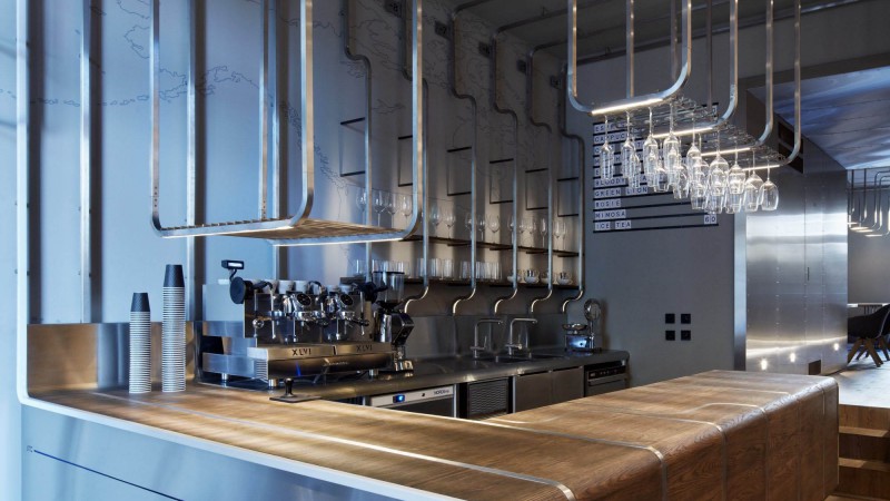 JETLAG Tea & Wine Bar ，巴拉格， Mimosa architekti