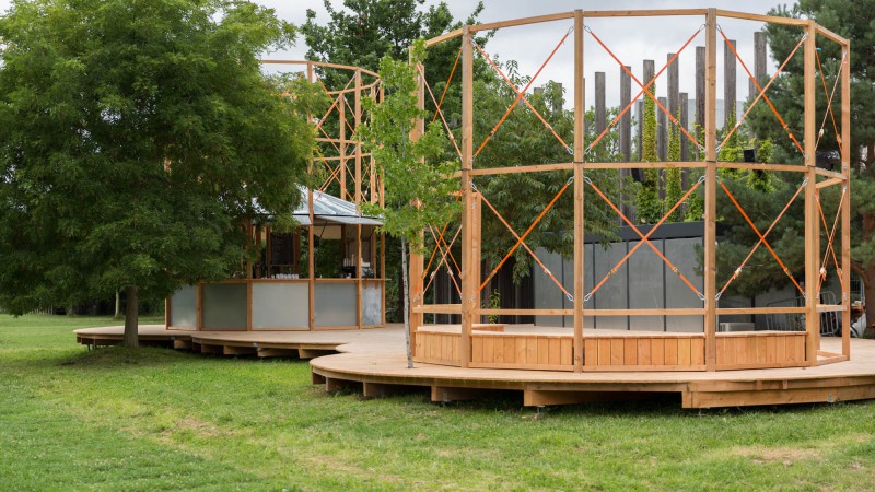 Kiosque Contours ，法国， Atelier Craft