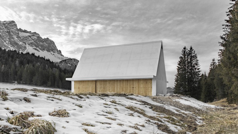 Kreuzbergpass 服务大楼 ，意大利，Pedevilla Architects & willeit architektur