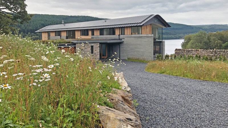 Loch Tummel 之家，英国，WT Architecture