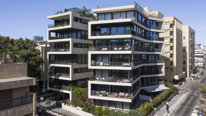 Mapu 5 住宅楼，以色列，  Bar Orian Architects