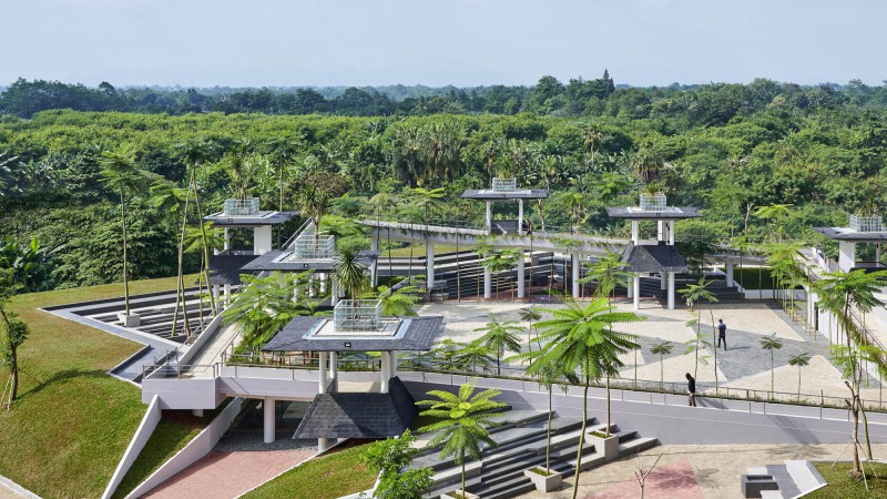 Octagram Plaza，印度尼西亚，  RAD+ar (Research Artistic Design + architecture)