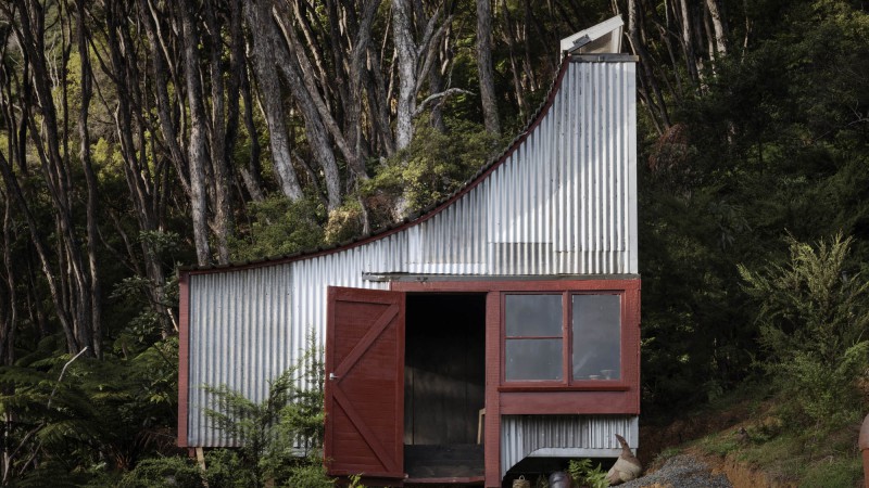 Picalo 小屋，新西兰， Gerard Dombroski Workshop