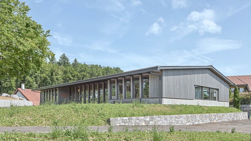 Schönbühl 幼儿园 ，瑞士， dolmus Architekten
