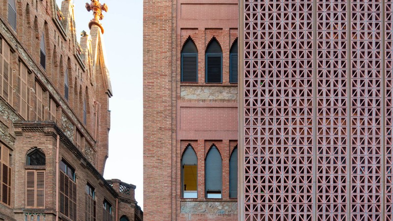 Teresianas Ganduxer 疏散楼梯 ，巴塞罗那，Picharchitects/Pich-Aguilera