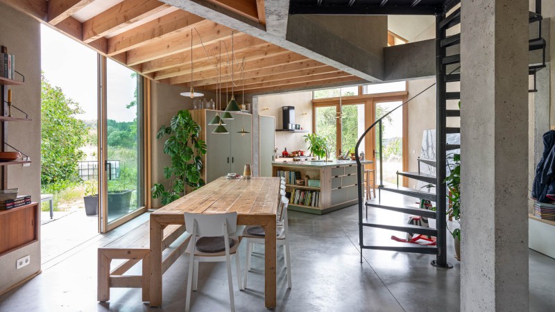 柳树下的房子，比利时，  Objekt Architecten