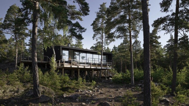 Timraron 1118 小屋 ，瑞典， NUDE Studio