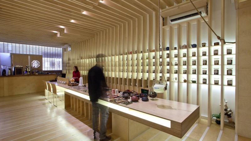 To Tsai 茶室，希腊，  Georges Batzios Architects