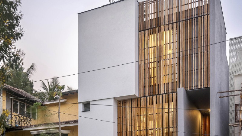 Wall to Wall 之家，印度， moad