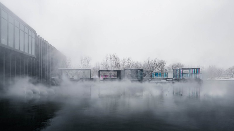 雾都温泉酒店 ，许昌， Department of Architecture