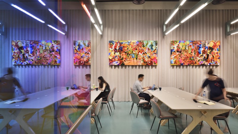 Robinson 办公室，新加坡，HASSELL 