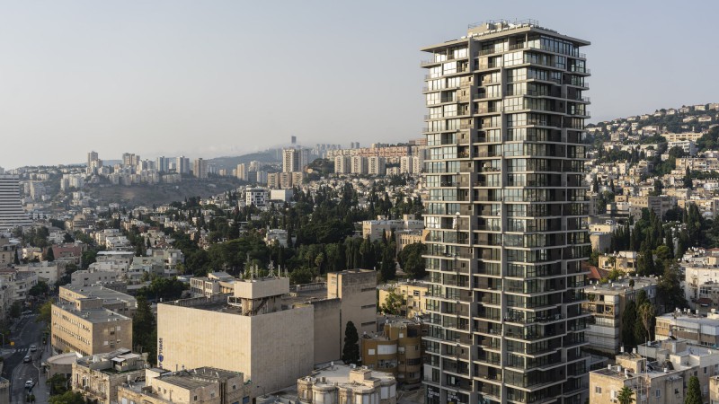 Ahad Ha’am塔楼，以色列，Bar Orian Architects + Schwartz Besnosoff Architects