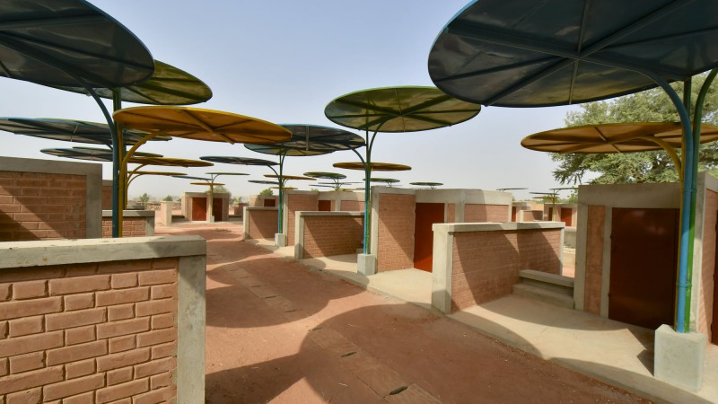 Dandaji 日用市场，尼日尔， atelier masōmī