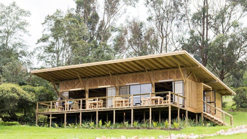 Fuquene小木屋，哥伦比亚，Taller Dos arquitectos