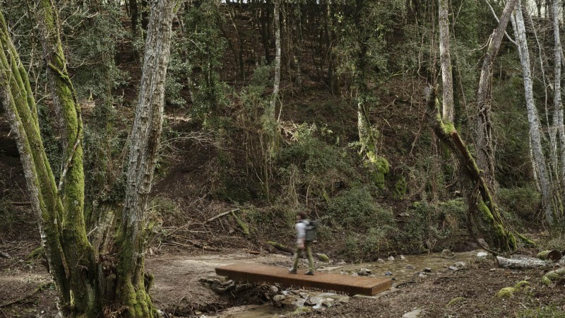 海上小径人行桥 ，法国， Orma Architettura