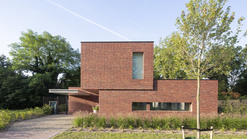 A Brickwork Orange | Villa Alders House ，荷兰，Joris Verhoeven Architectuur