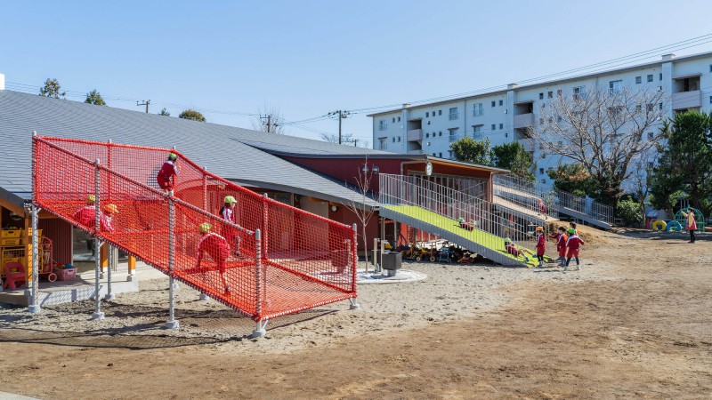 A Hill 幼儿园 ，日本， STUDIO YY