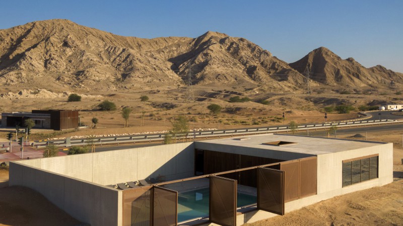 Al Faya Lodge & Spa ，阿联酋，ANARCHITECT