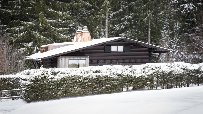 山间别墅扩建 ，瑞士，Atelier Circonflexe Architectes