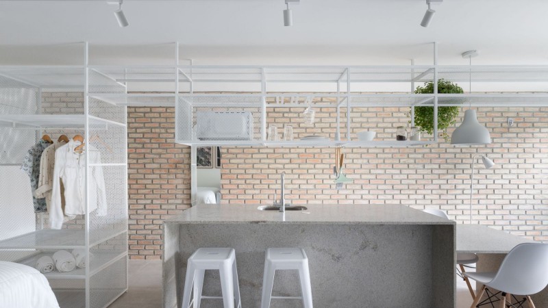 Tijolinhos 公寓，巴西，Mínimo Arquitetura e Design