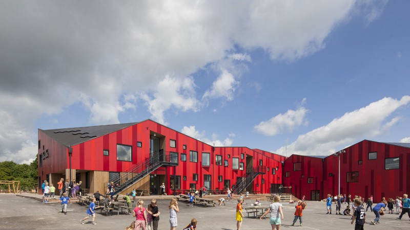 Vibeeng 学校，丹麦， Arkitema Architects