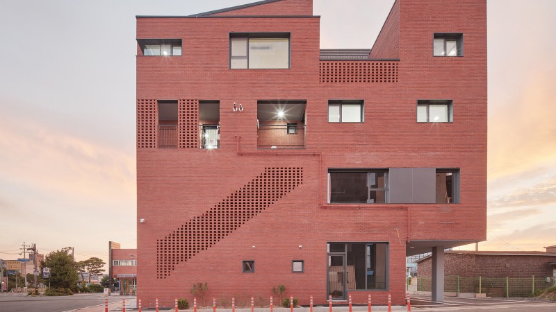 Anseong 商业住宅 Ban ，韩国， RAUM ARCHITECTURE