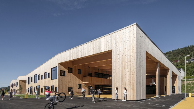 Borgafjellet 小学，挪威，  LINK arkitektur