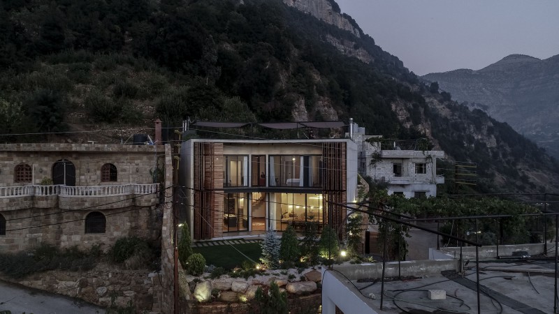 Eresta之家，黎巴嫩， platau