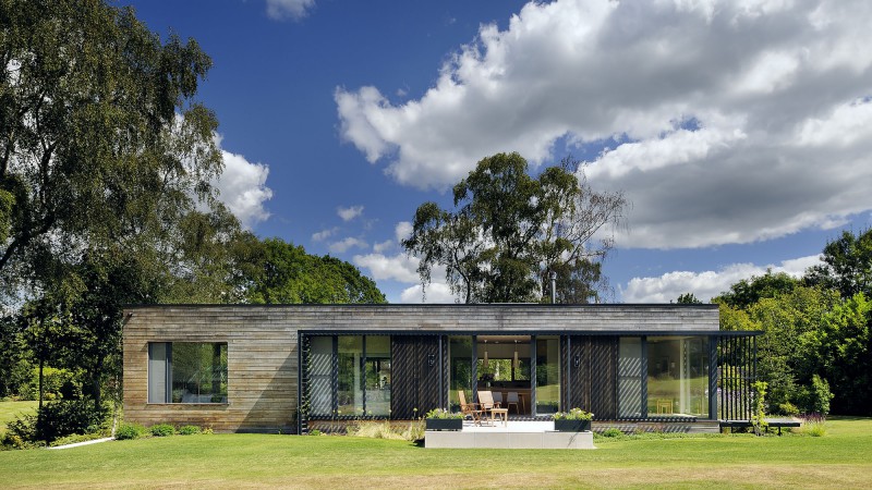 森林小屋，英国， PAD studio