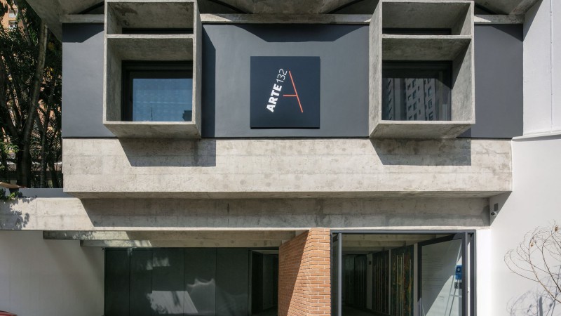 Art 132 画廊，圣保罗，  Piratininga Arquitetos Associados