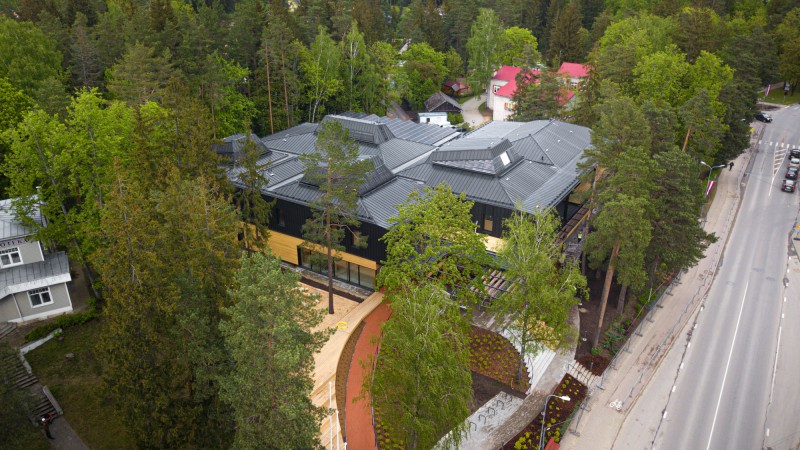 Ogre Central图书馆和婚姻登记处，拉脱维亚，PBR Architects Bureau