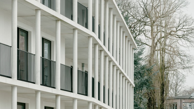 VZW De Korenbloem 护理大楼 ，比利时， Studio Jan Vermeulen & Tom Thys architecten