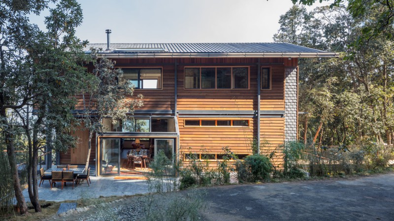 林中别墅，印度，Studio Lotus