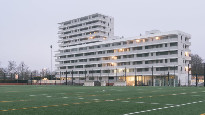 110 住房单元，法国，CoBe Architecture & Paysage