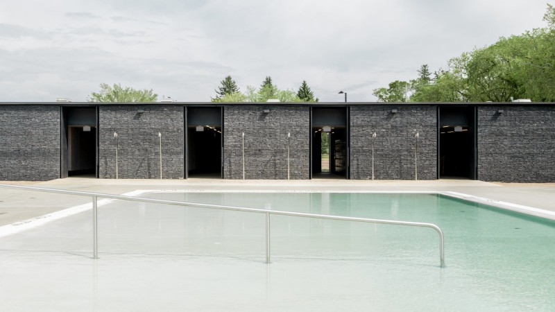 Borden Park Natural 游泳池，加拿大， gh3*