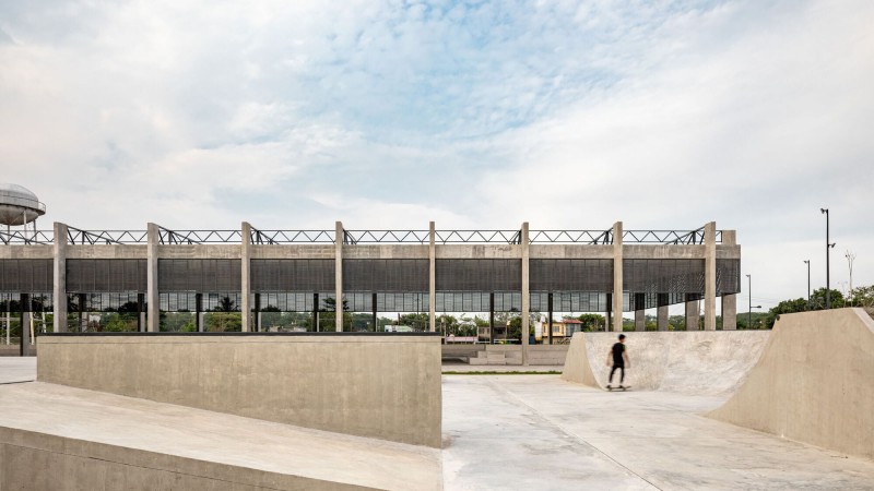 Cañales滑板公园，墨西哥，Quintanilla Arquitectos