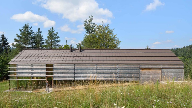 Hribljane 之家，斯洛文尼亚，Medprostor