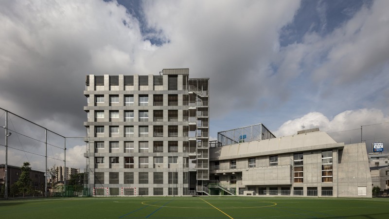 Tabata Junior 高中，日本， Coelacanth K&H Architects