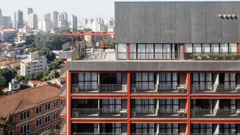 Urbic Vila Mariana 住宅楼，巴西， Ide Studio Arquitetura