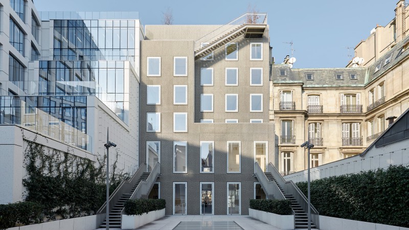 54 Montaigne外墙翻修，法国，FRESH Architectures