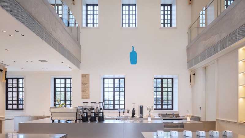 Blue Bottle Coffee 上海店，中国， Schemata Architects