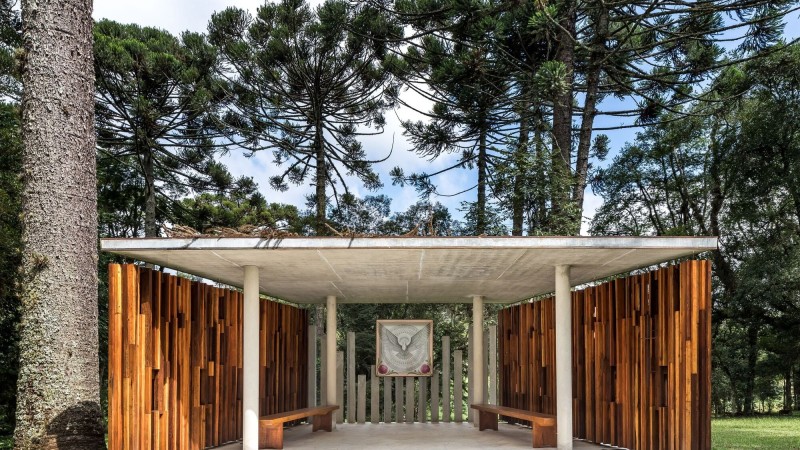 Maria Catarina 教堂，巴西，Canalli Arquitetura