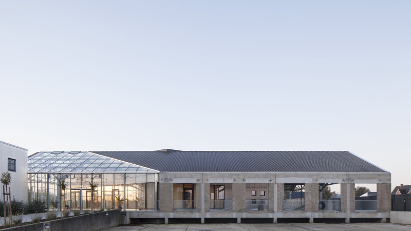 HACHIKO仓库翻新工程 ，比利时，WE-S architecten