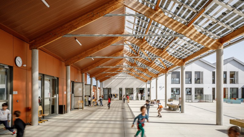 Jacques Sempé 综合学校 ，法国， BPM Architectes