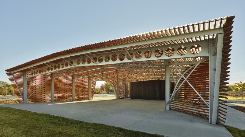 Osage 公园亭，美国，modus studio