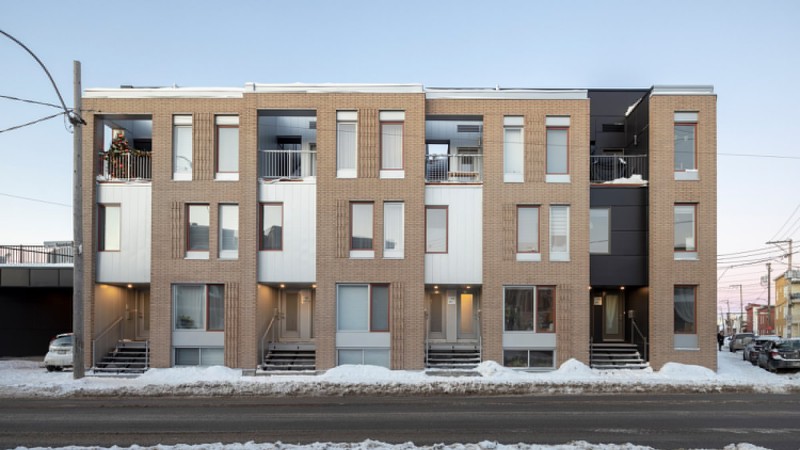 Ozias 公寓，加拿大，Quinzhee Architecture