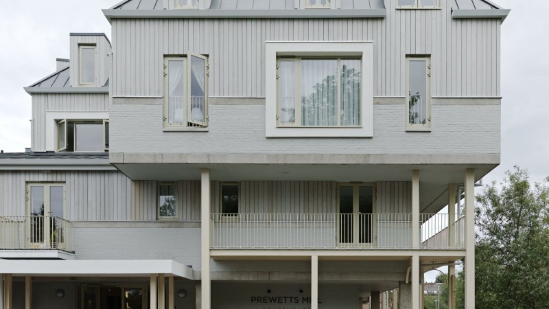 Prewetts Mill 公寓 ，英国，Takero Shimazaki Architects